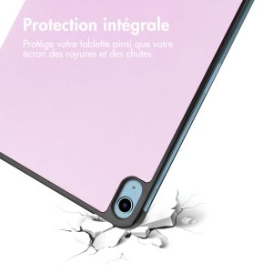 iMoshion Coque tablette Trifold iPad 10 (2022) 10.9 pouces - Rose