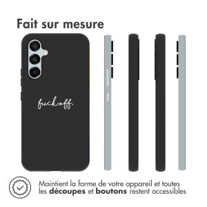 iMoshion Coque Design Samsung Galaxy A54 (5G) - Fuck Off - Noir