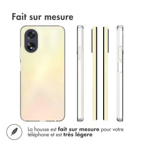 Accezz Coque Clear Oppo A18 / Oppo A38 - Transparent