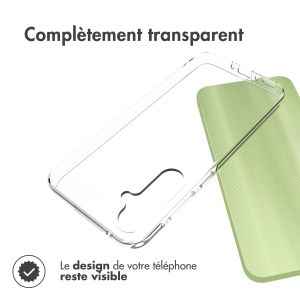 Accezz Coque Clear Samsung Galaxy A35 - Transparent