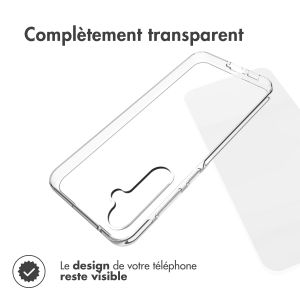 Accezz Coque Clear Samsung Galaxy A55 - Transparent