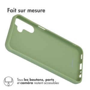 iMoshion Coque Couleur Samsung Galaxy A15 (5G/4G) - Olive Green