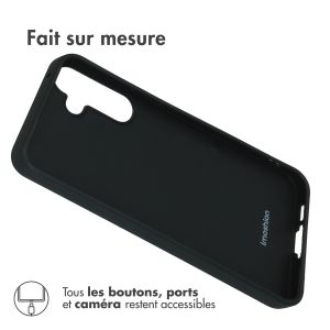 iMoshion Coque Couleur Samsung Galaxy A55 - Noir
