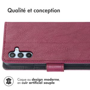 iMoshion Étui de téléphone portefeuille Luxe Samsung Galaxy A54 (5G) - Bordeaux