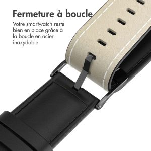 iMoshion Bracelet en cuir Classique Apple Watch Series 1-9 / SE - 38/40/41 mm - Noir