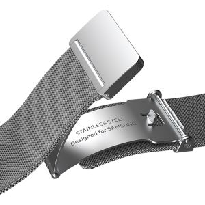 Samsung ﻿Bracelet Milanais Galaxy Watch 4 - Taille L - Argent