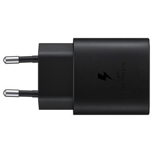 Samsung Fast Charging Adapter USB-C Original - Chargeur - Connexion USB-C - 25W - Noir