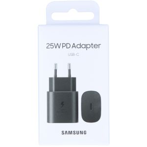 Samsung Fast Charging Adapter USB-C Original - Chargeur - Connexion USB-C - 25W - Noir