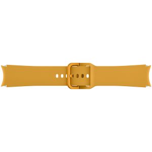 Samsung Bracelet Original Sport Samsung Galaxy Watch 4 / 5 / 6 - 20 mm - M/L - Jaune moutarde
