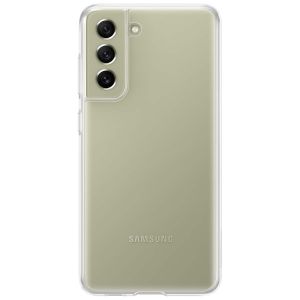 Samsung Original Coque Silicone Clear Galaxy S21 FE - Transparent