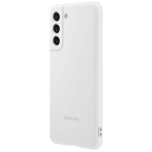 Samsung Original Coque en silicone Galaxy S21 FE - White