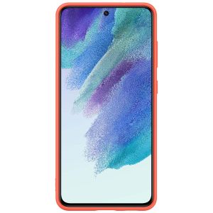 Samsung Original Coque en silicone Galaxy S21 FE - Coral