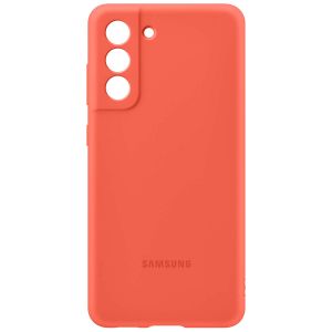 Samsung Original Coque en silicone Galaxy S21 FE - Coral