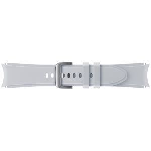 Samsung Bracelet Original Ridge Sport pour Samsung Galaxy Watch 4 / 5 / 6 - 20 mm - S/M - Argent