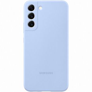 Samsung Original Coque en silicone Galaxy S22 Plus - Sky Blue