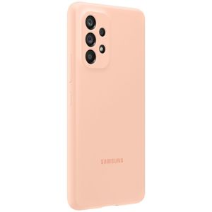 Samsung Original Coque en silicone Galaxy A53 - Orange