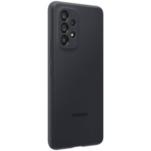 Samsung Original Coque en silicone Galaxy A53 - Noir