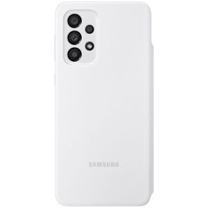 Samsung Original Coque S View Samsung Galaxy A33 - Blanc