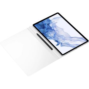 Samsung ﻿Original Note View Cover Galaxy Tab S8 Plus - Blanc