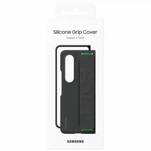 Samsung ﻿Original Coque en silicone à sangle Galaxy Z Fold 4 - Black