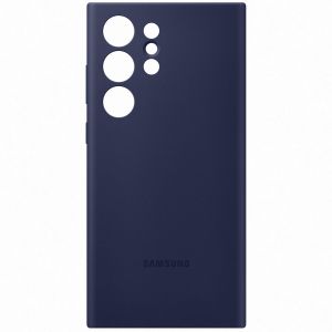 Samsung Original Coque en silicone Galaxy S23 Ultra - Navy