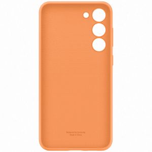 Samsung Original Coque en silicone Galaxy S23 Plus - Orange