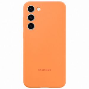 Samsung Original Coque en silicone Galaxy S23 Plus - Orange