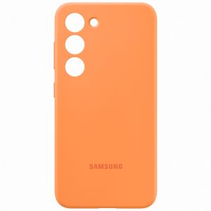 Samsung Original Coque en silicone Galaxy S23 - Orange