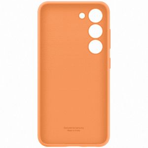 Samsung Original Coque en silicone Galaxy S23 - Orange