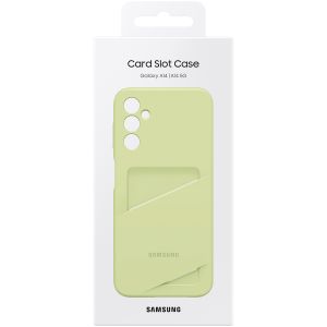 Samsung ﻿Original Coque porte-carte Samsung Galaxy A14 (4G) - Lime
