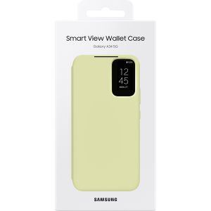 Samsung Original Coque S View Samsung Galaxy A34 (5G) - Lime