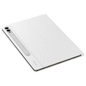 Samsung Galaxy Tab A 9.7 pouces Cuir Style blanc avec Stand - Etui coque  noire de protection tablette Samsung Galaxy Tab A 9.7 blanche - accessoires