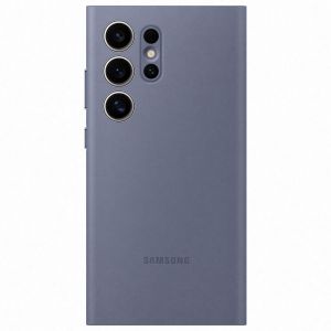 Samsung Original Coque S View Galaxy S24 Ultra - Violet