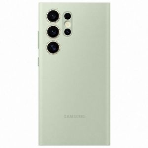 Samsung Original Coque S View Galaxy S24 Ultra - Light Green