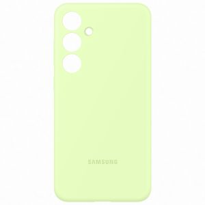 Samsung Original Coque en silicone Galaxy S24 Plus - Light Green