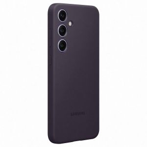 Samsung Original Coque en silicone Galaxy S24 Plus - Dark Violet