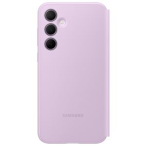 Samsung Original Coque S View Galaxy A35 - Lavender