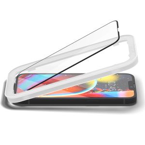 Spigen Protection d'écran en verre trempé AlignMaster Cover iPhone 13 Mini - 2 Pack