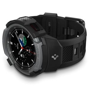 Spigen Rugged Armor™ Pro Case  Samsung Galaxy Watch 4 - 46 mm - Charcoal Gray