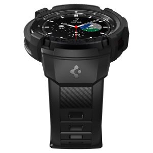 Spigen Rugged Armor™ Pro Case  Samsung Galaxy Watch 4 - 46 mm - Noir