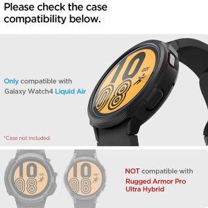 Spigen ﻿Lot de 3 protecteurs d'écran GlastR Slim HD Samsung Galaxy Watch 4 - 44mm
