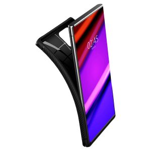 Spigen Coque Rugged Armor Samsung Galaxy S22 Ultra - Noir