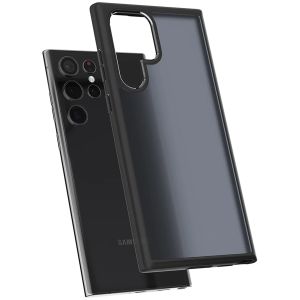 Spigen Coque Ultra Hybrid Samsung Galaxy S22 Ultra - Noir / Transparent