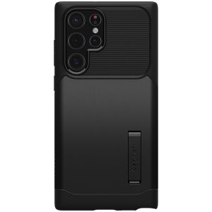 Spigen Coque Slim Armor Samsung Galaxy S22 Ultra - Noir