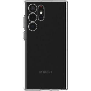 Spigen Coque Crystal Flex Samsung Galaxy S22 Ultra - Transparent