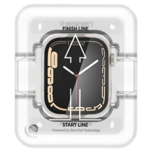 Spigen Protection d'écran Pro Flex EZ Fit avec applicateur Apple Watch Series 7/8/9 - 45 mm - Transparent