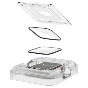Spigen Protection d'écran Pro Flex EZ Fit avec applicateur Apple Watch Series 7/8/9 - 41 mm - Transparent