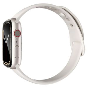 Spigen Protection d'écran Pro Flex EZ Fit avec applicateur Apple Watch Series 7/8/9 - 41 mm - Transparent