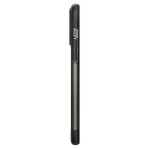 Spigen Slim Armor Backcover iPhone 14 Pro Max - Gunmetal