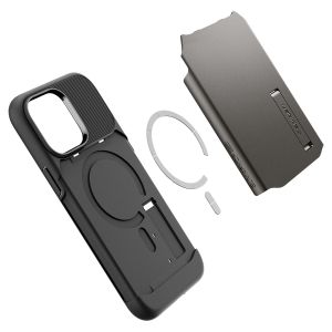 Spigen Coque Slim Armor MagSafe iPhone 14 Pro - Gunmetal